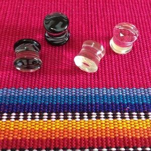 2pr Ear Plugs Gauges size 00